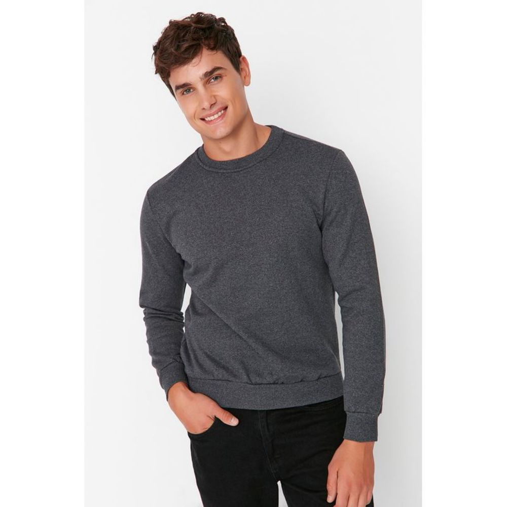 NWT Trendyol Men Regular fit Crew neck Knitted Sweatshirt